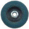 Weiler 4-1/2 Tiger Angled (Radial) Zirc Flap Disc 40Z 5/8-11 Nut 51303